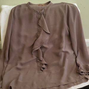 Silk dress shirt